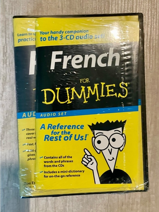 For Dummies Series Other - French for Dummies Audio Set (UNOPENED)